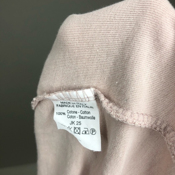 Brandy Melville Pink Cropped Shirt - Picture 4 of 5